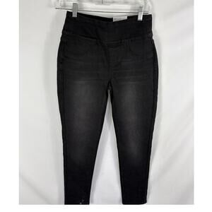 NWT Sonoma Ankle High Rise Supersoft Stretch Jeans Black Size 6